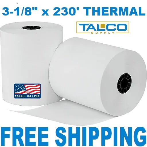(24) STAR MICRONICS (3-1/8" x 230') THERMAL PAPER ROLLS  ~FAST ~