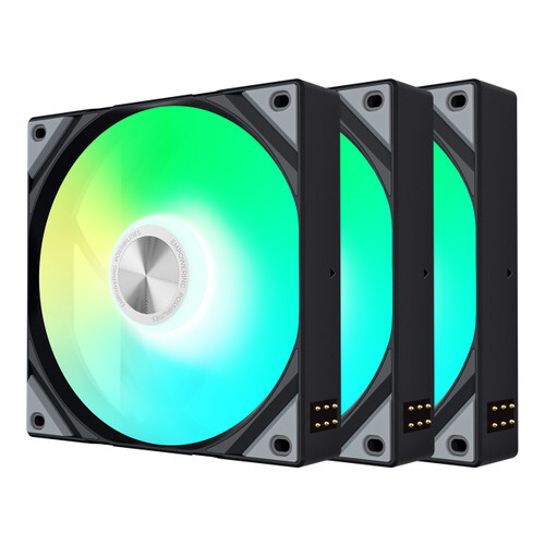 TRYX ROTA SL ARGB 120mm Fan Triple Pack (Black) F-R120A-AM3M-G0K