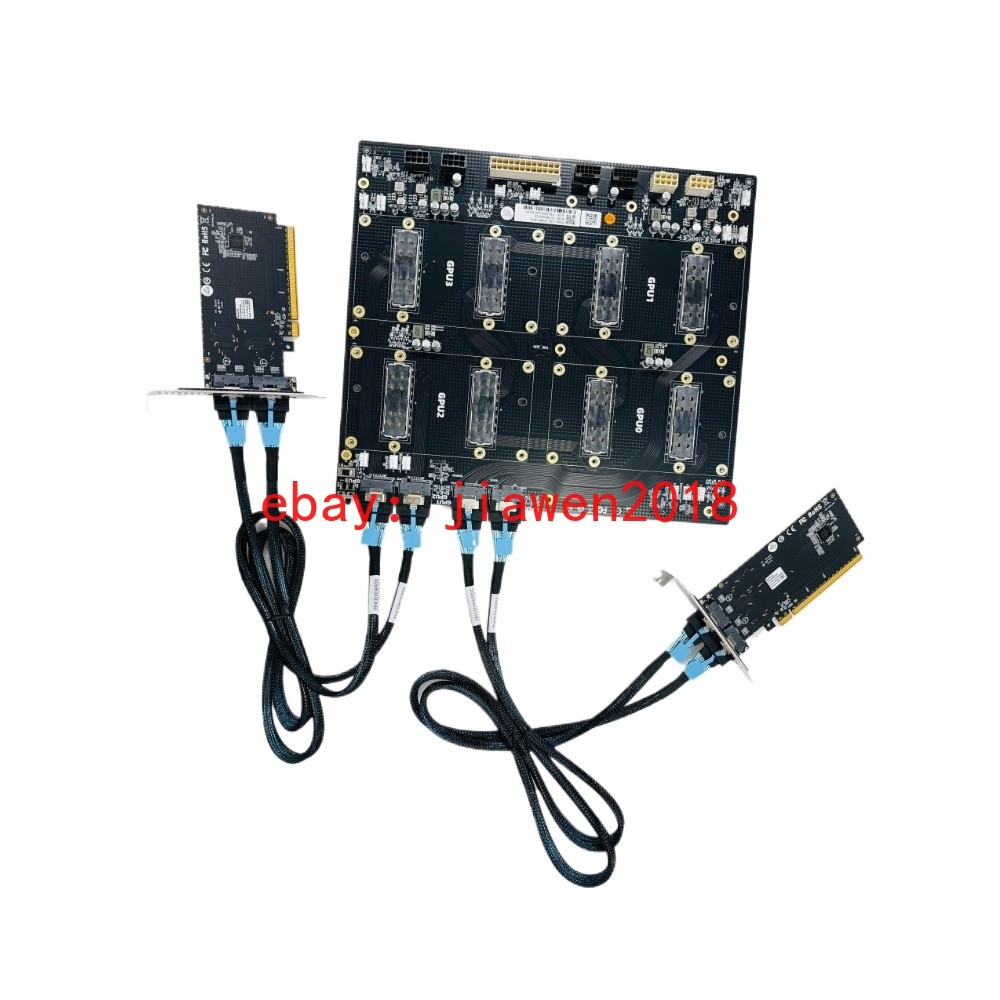 External NVIDIA V100 SXM2 300G NVlink interconnect Dual-Card 4Port SXM2 Adapter