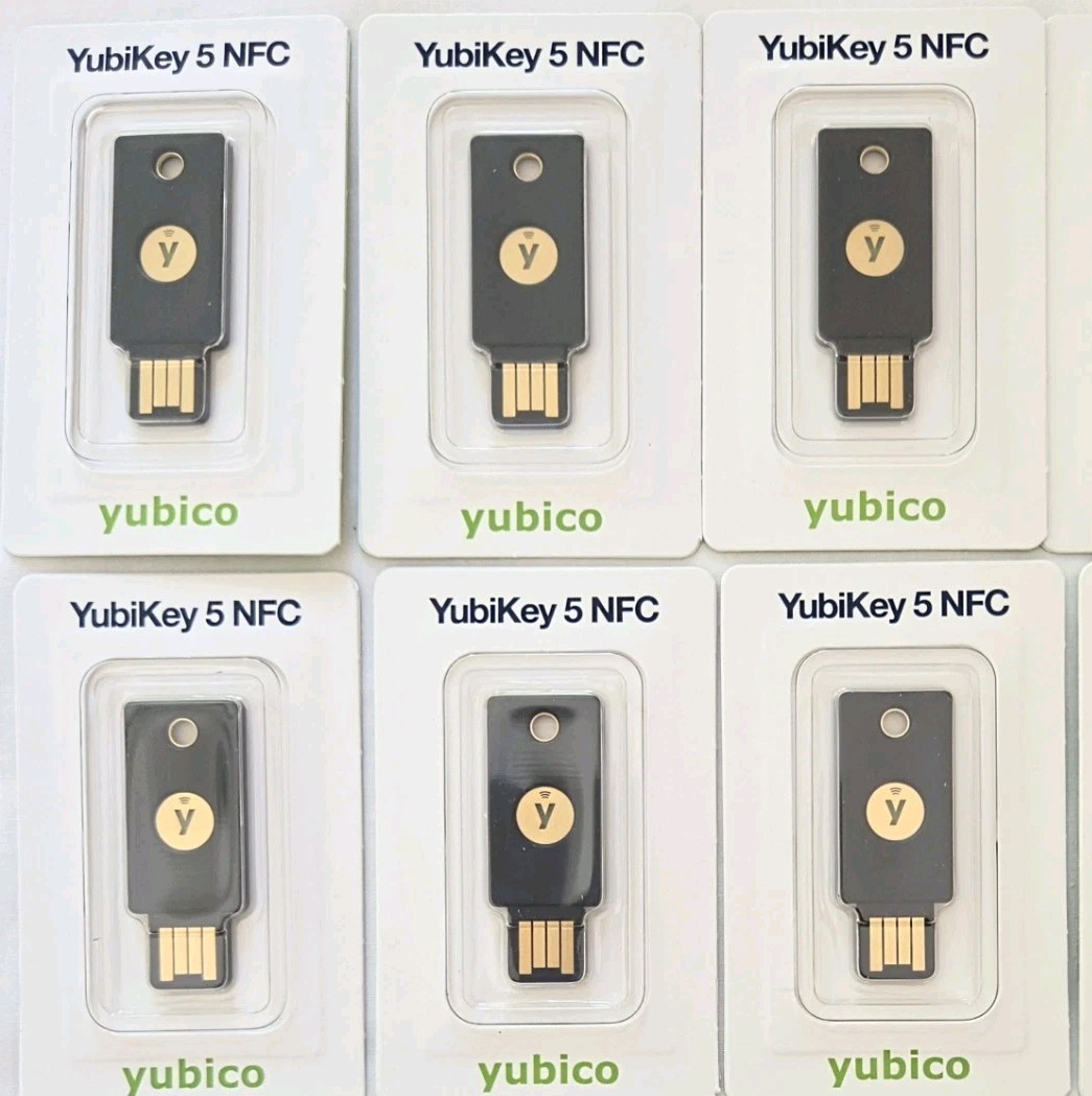 Get 1 Yubico YubiKey 5 NFC Security Key NEW IN PACKAGE