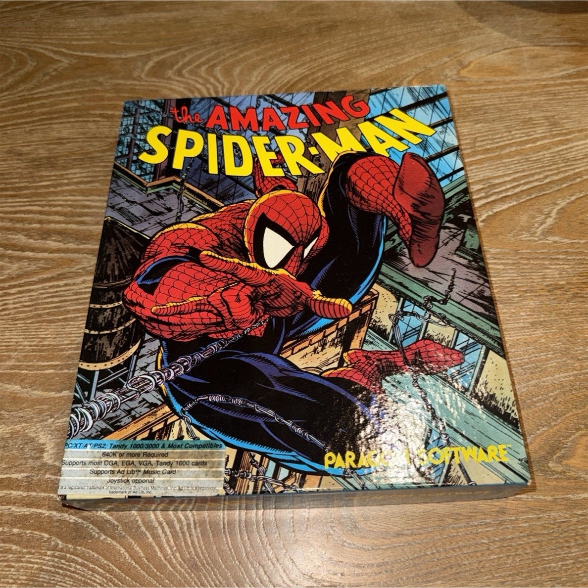 Paragon Software The Amazing Spider-Man PC Game 3.5" Floppy Disk MPN 40210