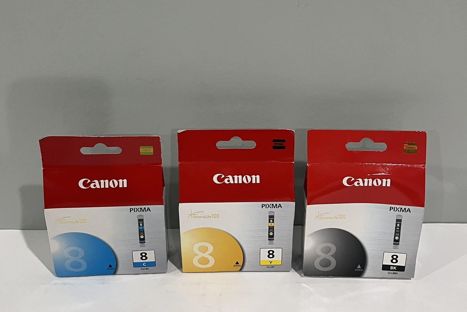 Genuine Canon CLI-8  Ink Set X3 ink cartridge Pixma ip4200 ip6600D Mp950