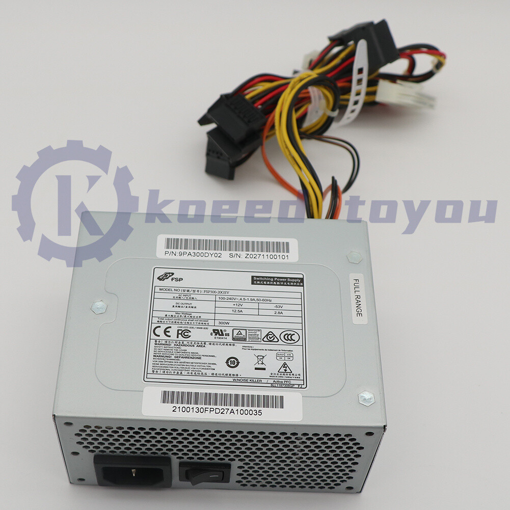 1Pcs new FSP FSP300-20GSV 300W Power Supply 20 + 4 Pin  /RS