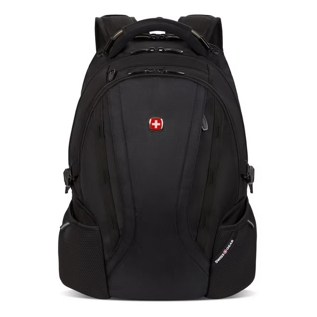 SwissGear ScanSmart 16” Laptop Backpack padded TSA travel bag sunglasses holder