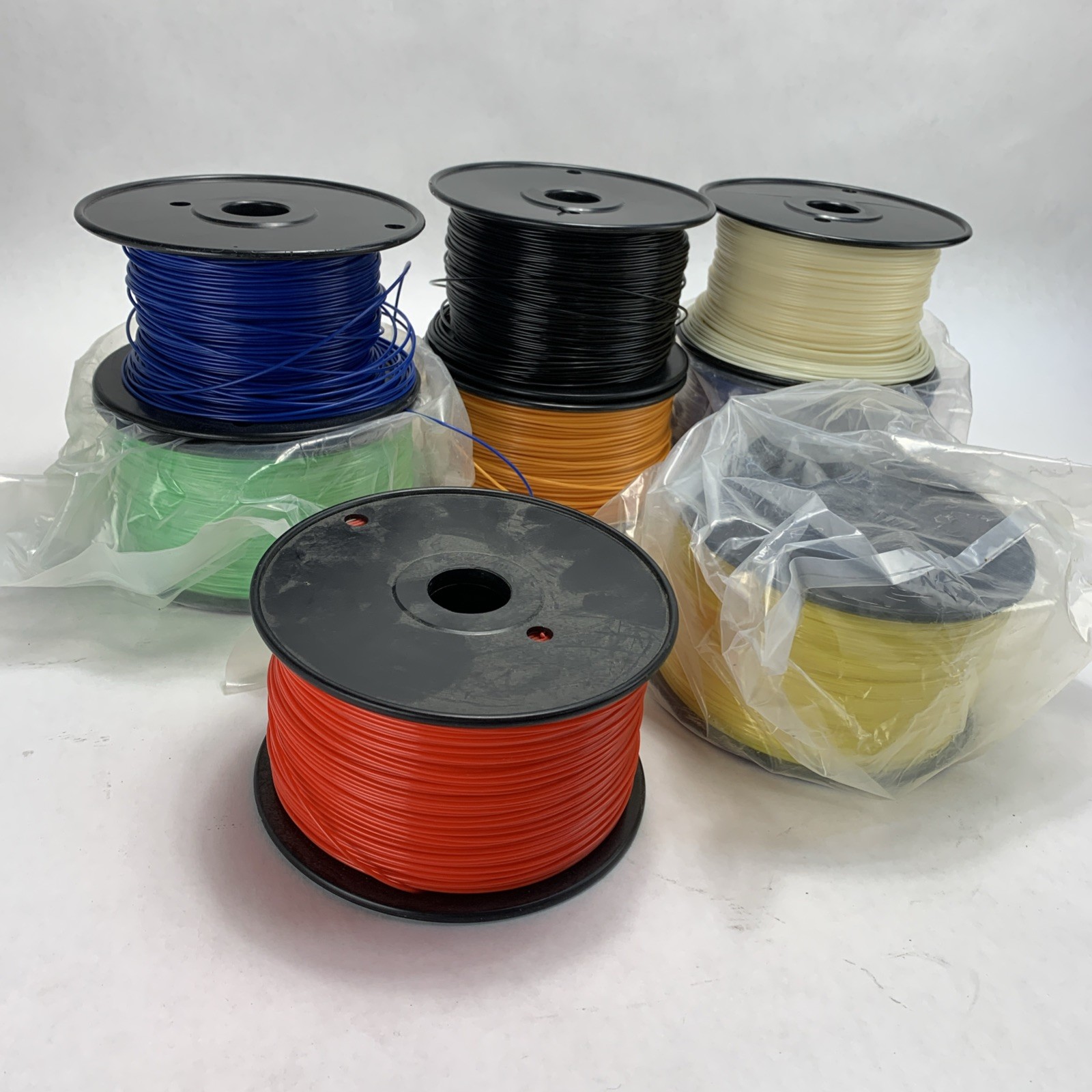 1.75mm Color 3D Printer PLA Filament - Mixed Lot of 8