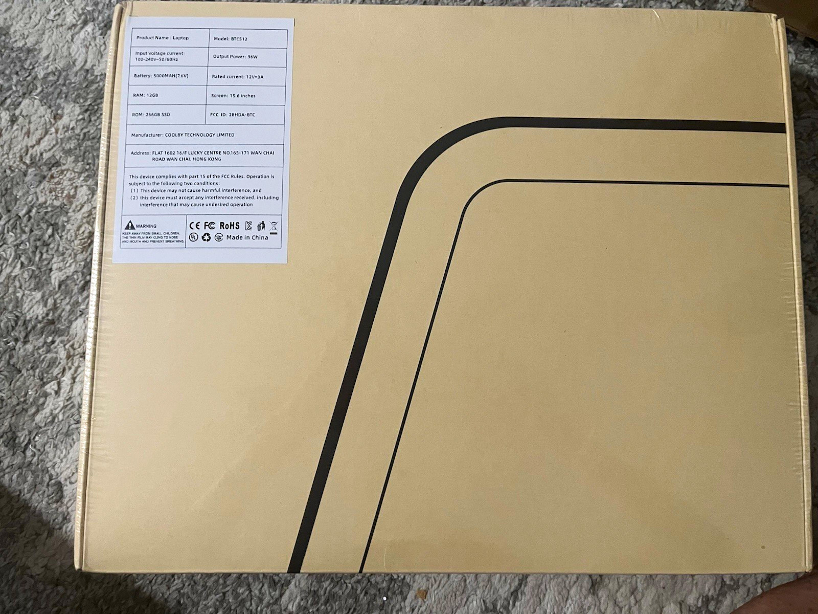 Azeyou ECS21 15.6" FHD Laptop Celeron N5095 12GB RAM 256GB SSD Win11 Gold