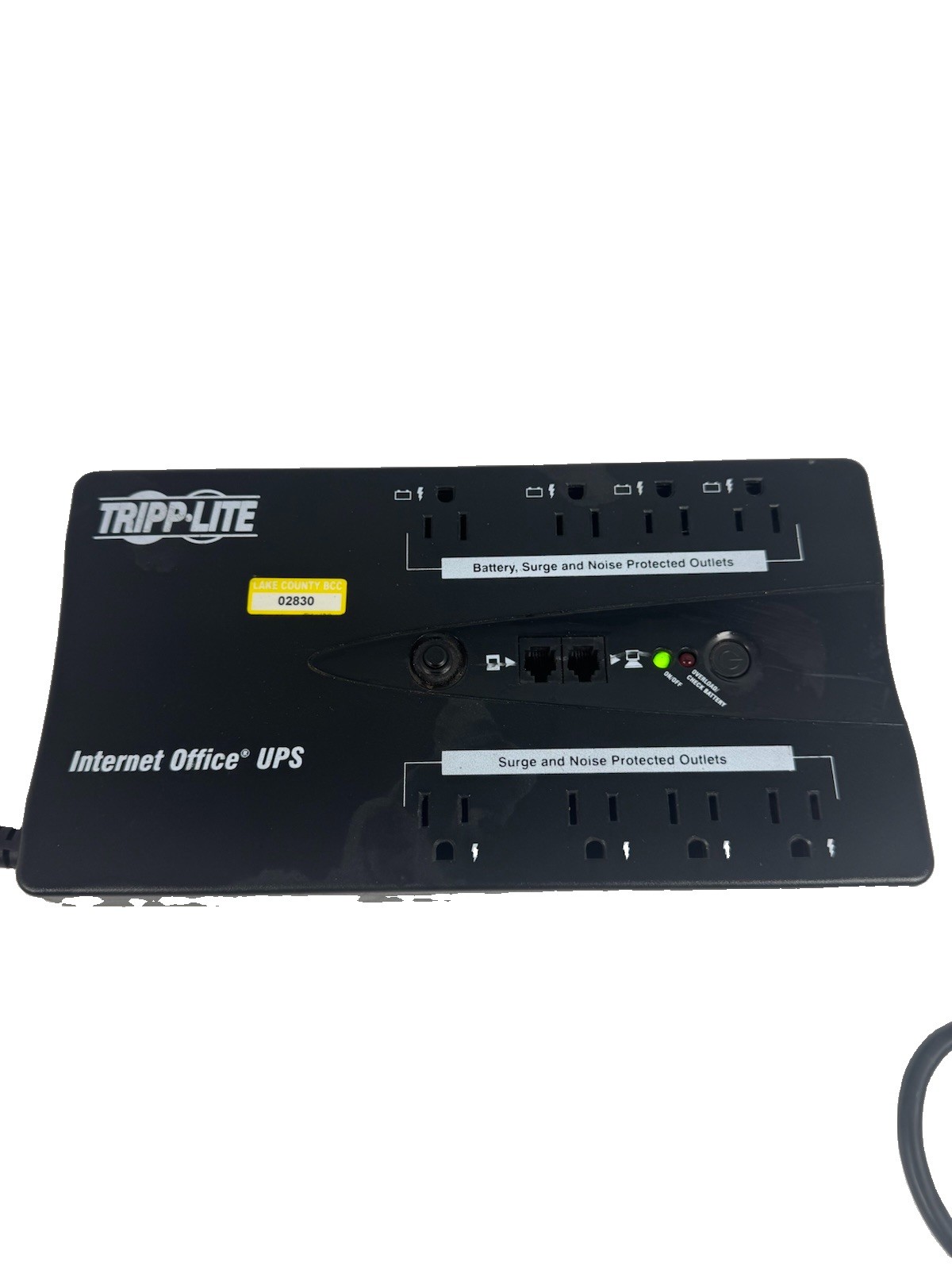 Tripp Lite INTERNET550U Internet Office Series 300W 8 Outlet UPS Surge Protector