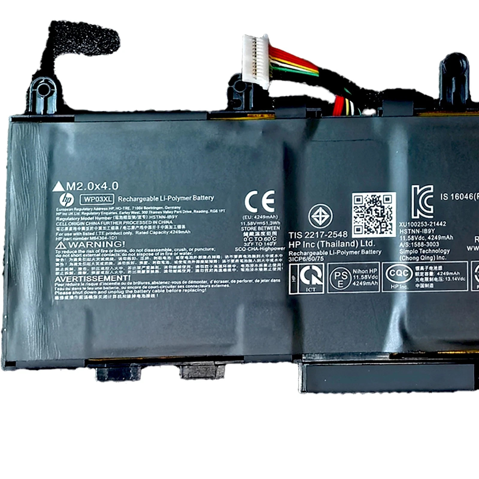 NEW OEM WP03XL Batteryfor HP EliteBook 830 835 840 845 860 865 G9 G10 M73466-005