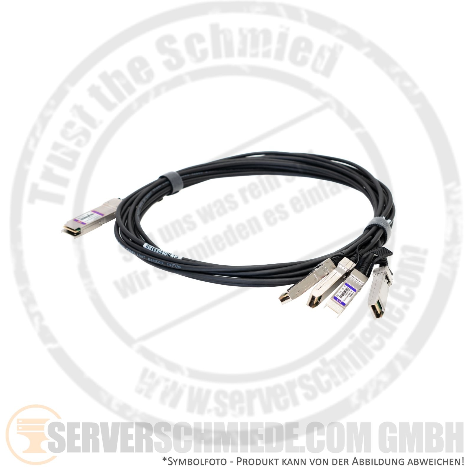 Arista 2m cable DAC copper 100Gb QSFP28 to 4x 25Gb SFP28 breakout cable 3rd part