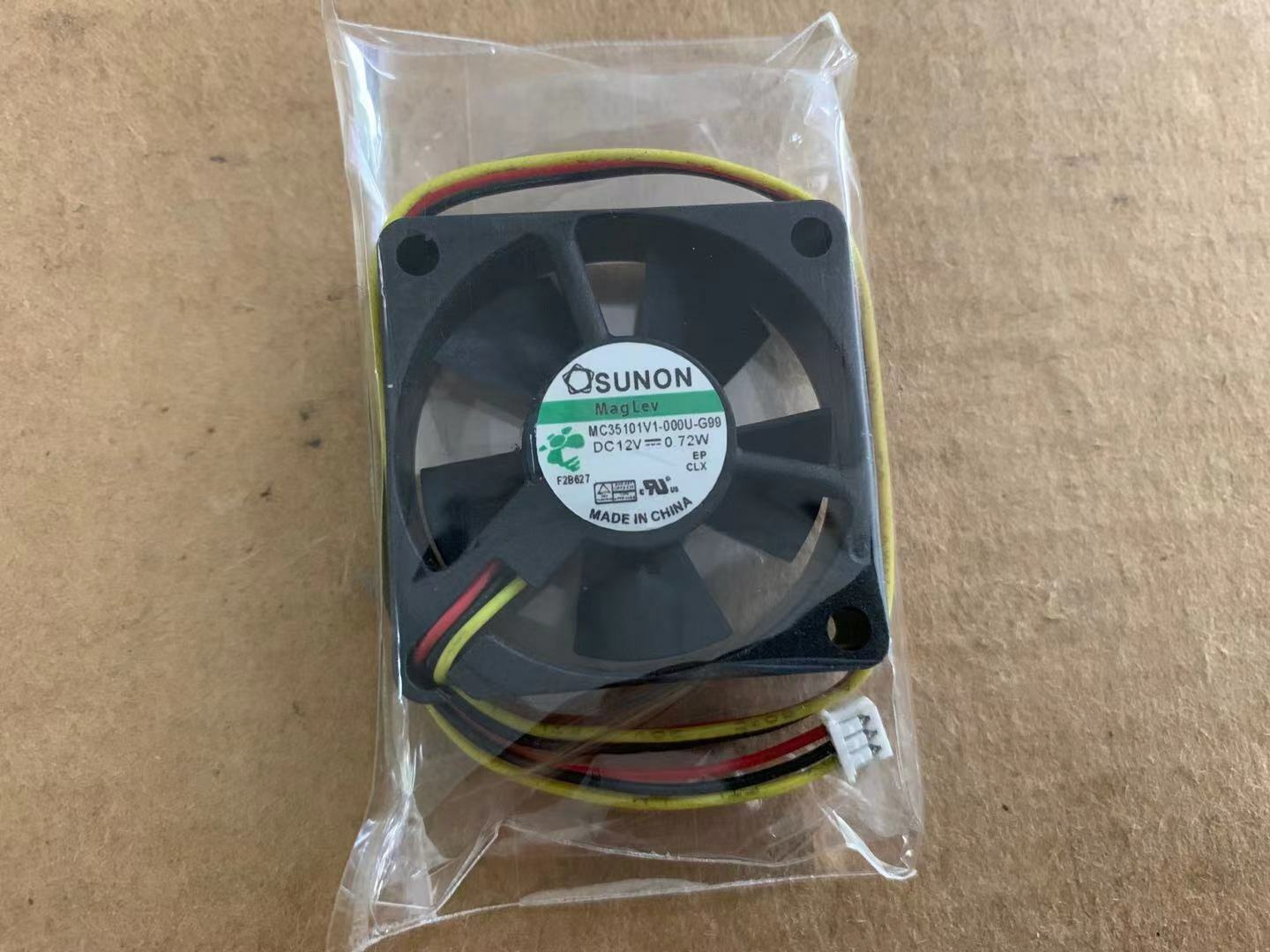 1PCS SUNON MC35101V1-000U-G99 DC 12V 0.72W 3.5CM 3-wire silent cooling fan