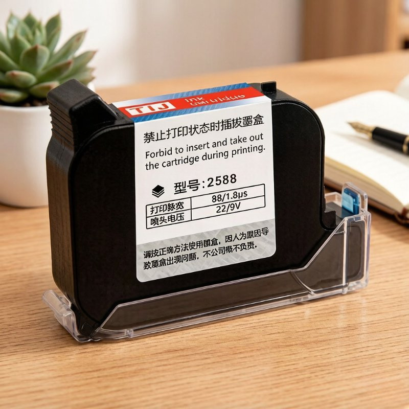 3-Pack 12.7mm Ink Cartridges for Handheld Inkjet Printer High-Capacity Coder
