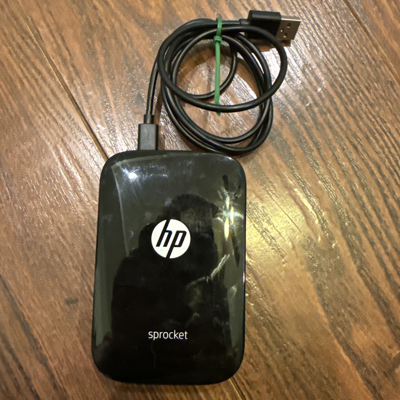HP Sprocket Black Mini Wireless Bluetooth Photo Printer Zink SNPRH-1603 X7N08A