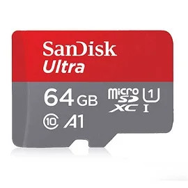 64GB Micro SD Card Class 10 High Speed Memory Card for Dash Cam Drone Phone