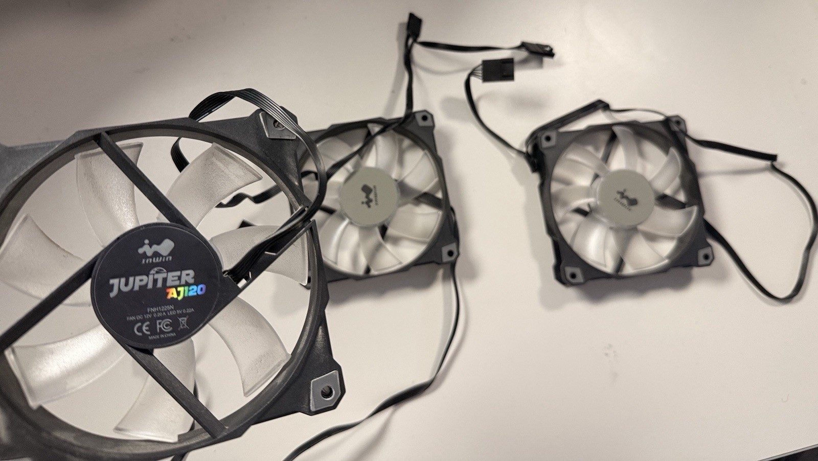 InWin Jupiter AJ120 120mm High Air Flow Addressable RGB PC Fan