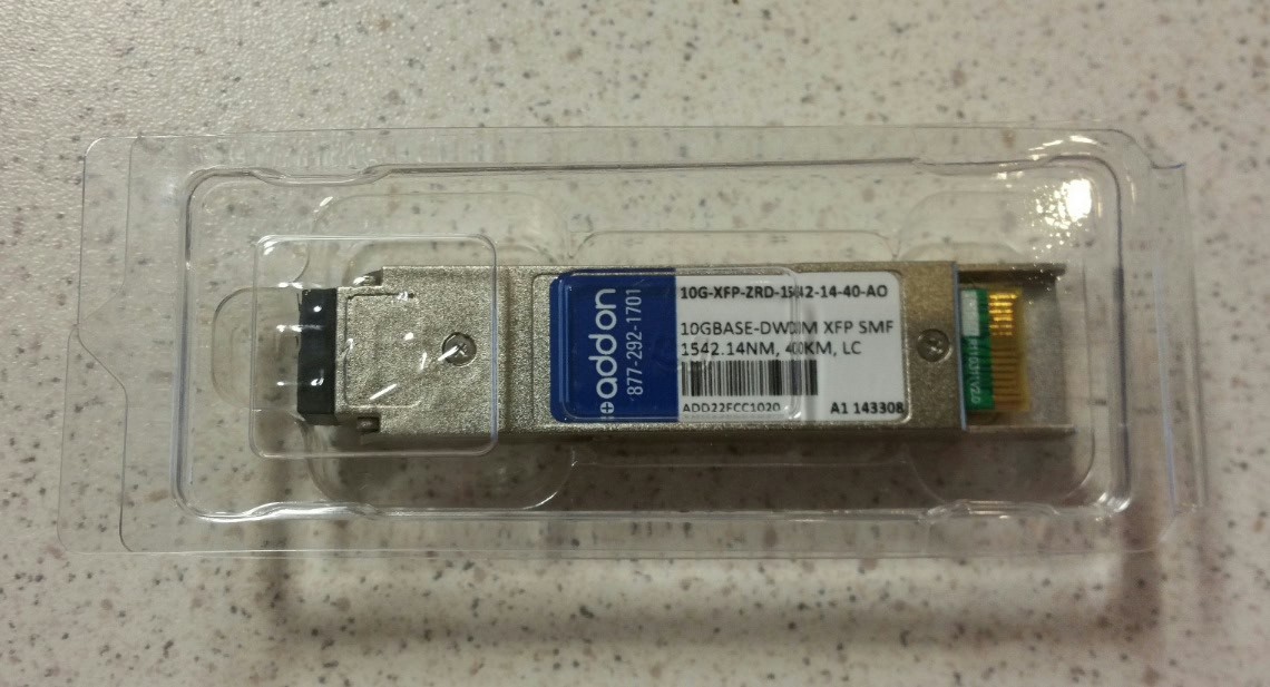 Addon 10-GIGABIT Transceiver Lc Smf Compatible With Brocade 10G-XFP-ZRD Xcvr