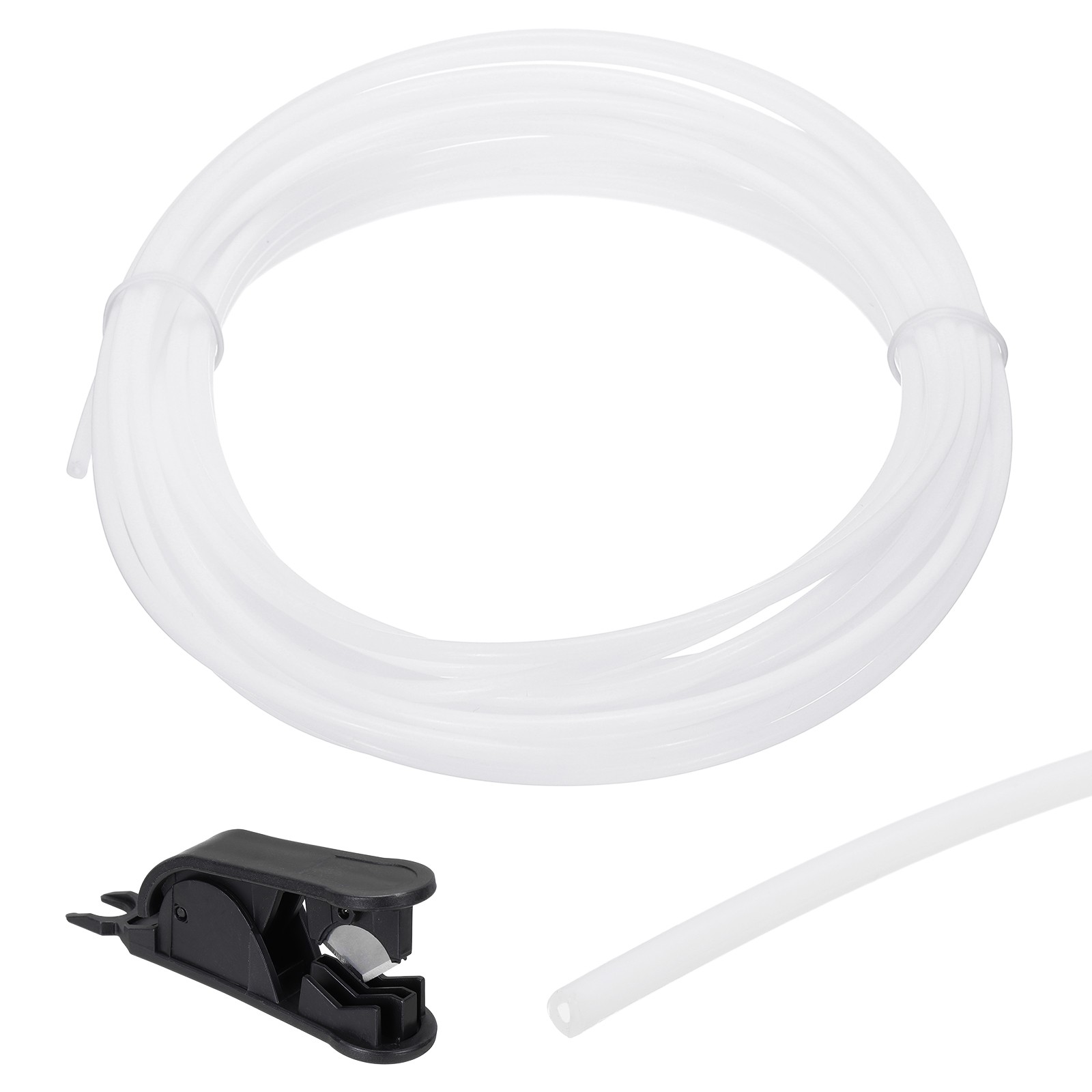 16.4 ft Tubing 1mm ID x 3mm OD with Cutter Milky White