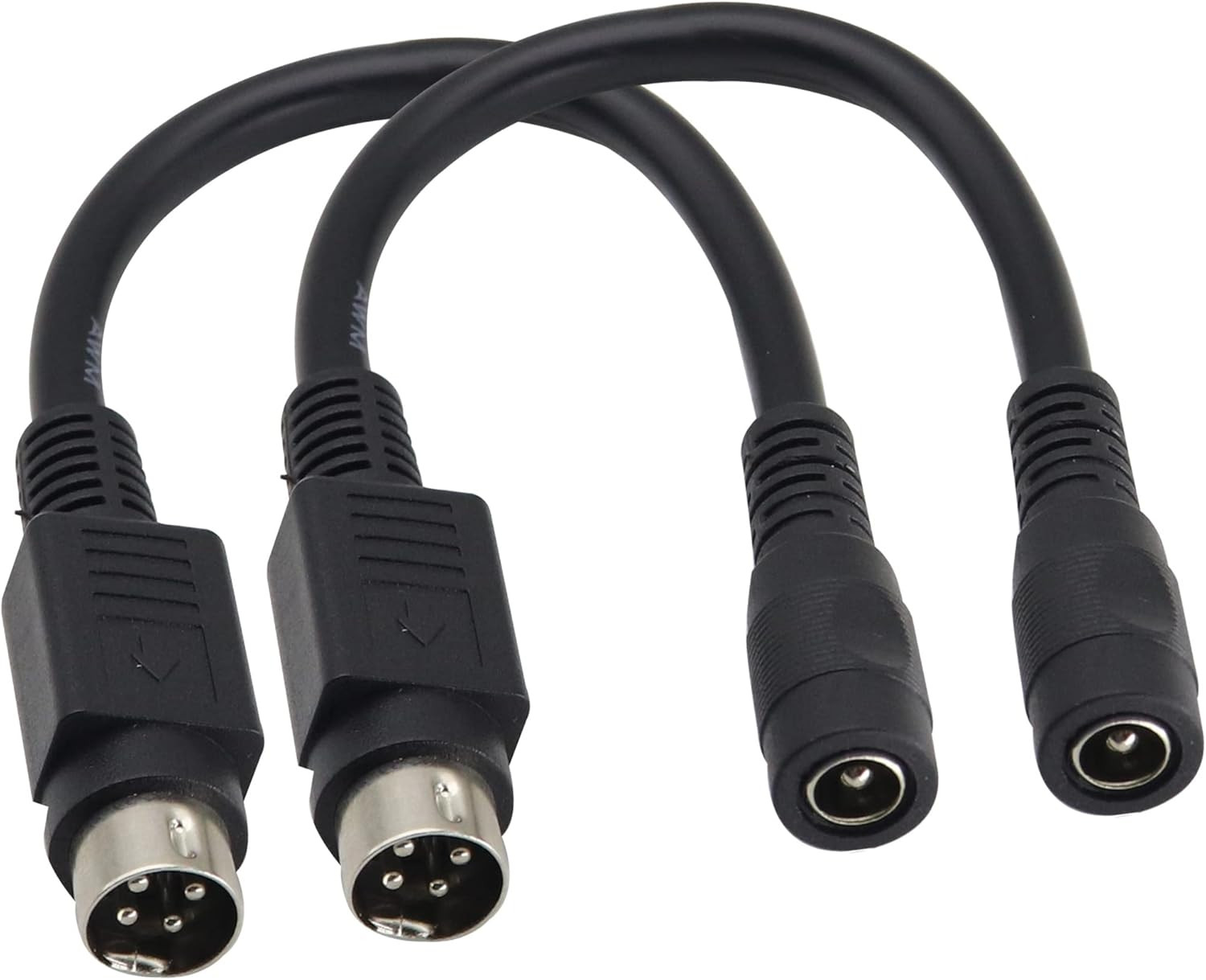 4 P-In DI-N to DC Power Cable4 Pi-N Mini D-In Male to D-C 5521 Cable