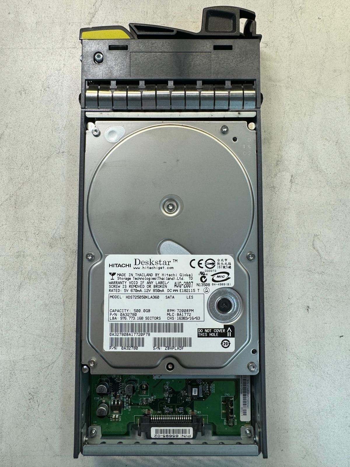 NetApp 500GB 108-00088+A1 X274B-R5 7.2K RPM 3.0Gbps SATA 3.5" Server Hard Drives