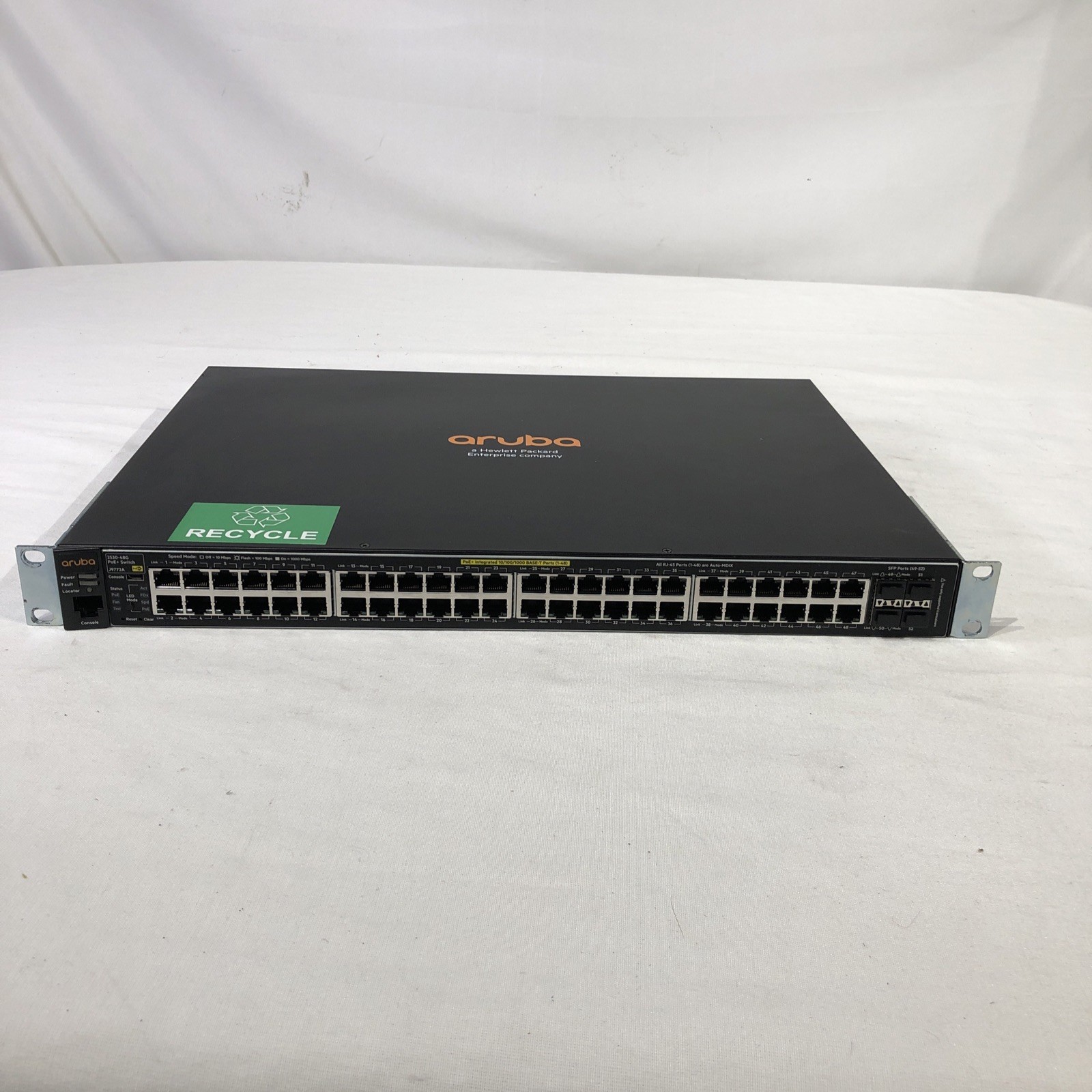 Aruba 2530-48G PoE+ J9772A 48-Port Gigabit PoE+ Managed Switch