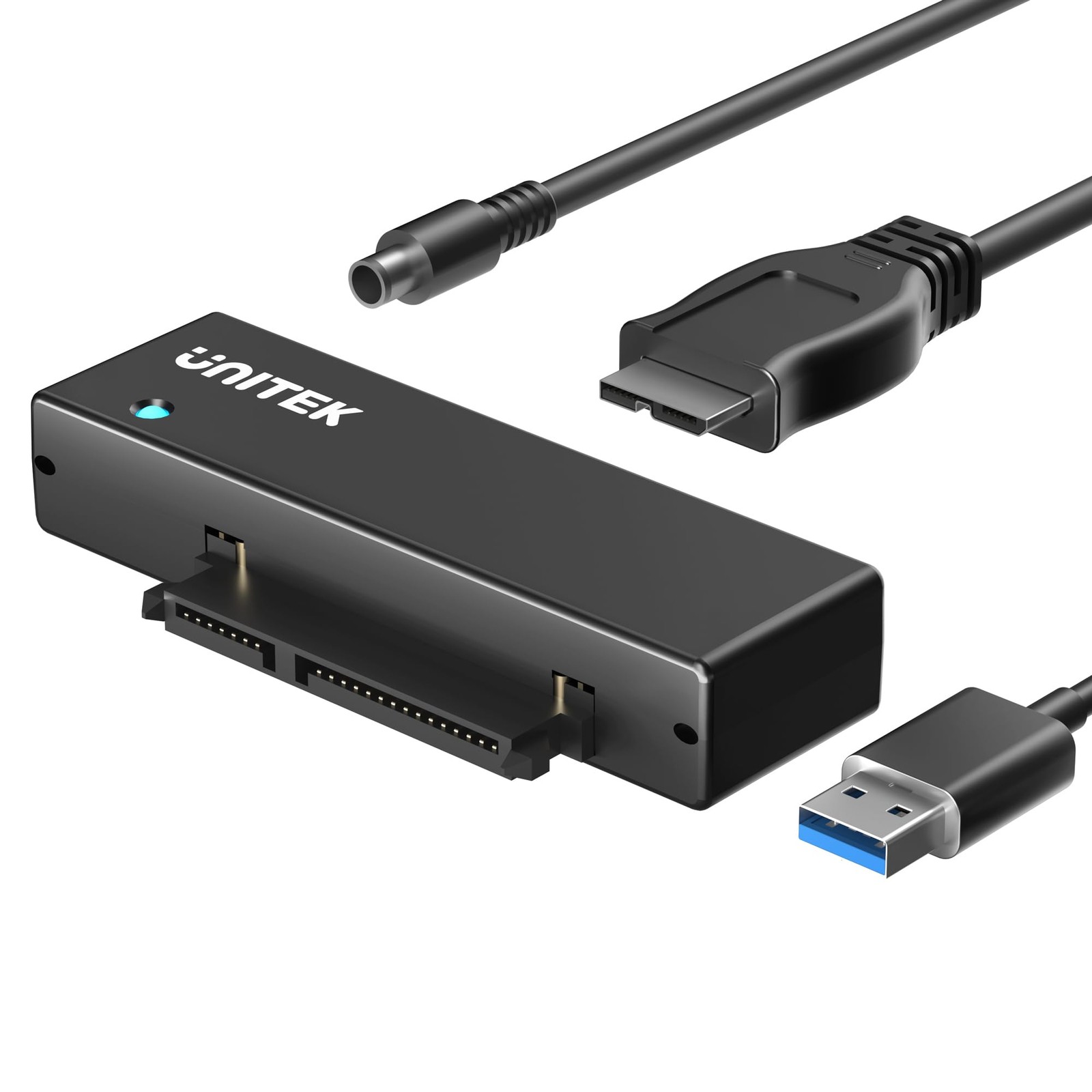 Unitek USB 3.0 SATA III Adapter, UASP, 5Gbps, for 2.5/3.5" HDD/SSD
