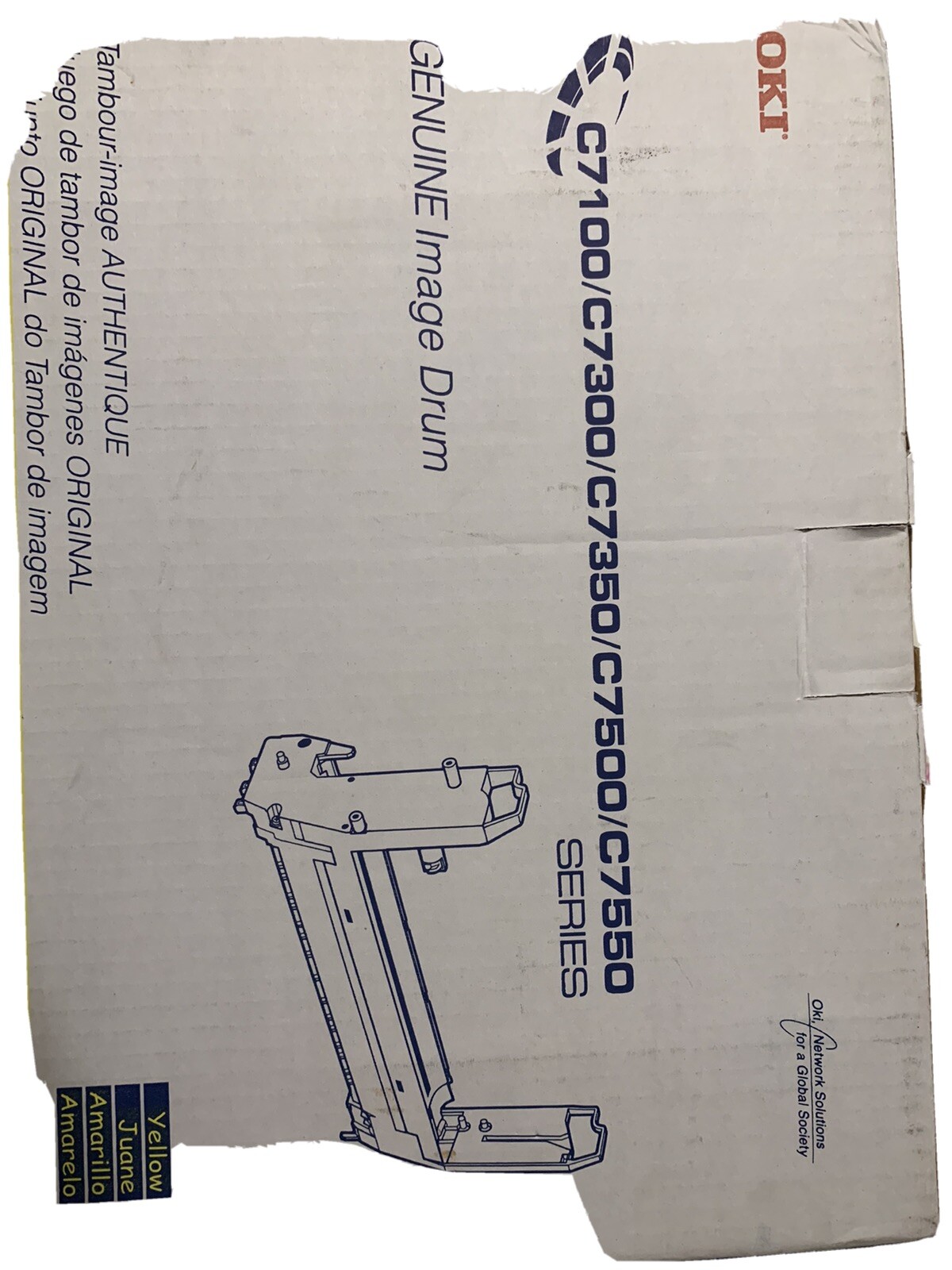 41962801 OKI Yellow  Genuine Image drum (C7100/C7300/C7350/C7500/C7550)Series