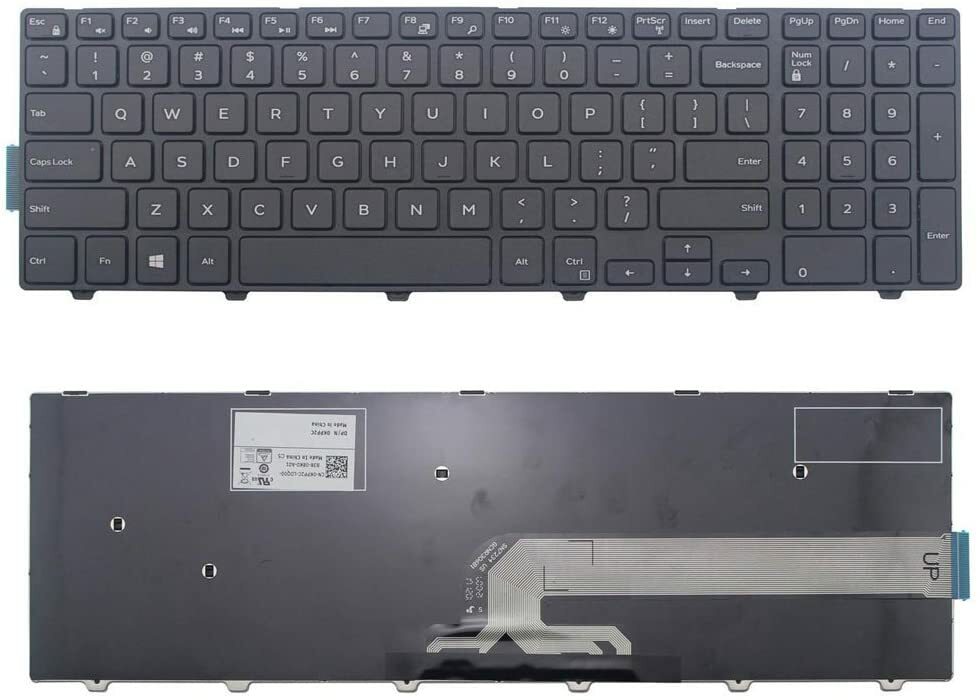  New US Black English Keyboard for Dell PK1313G3A00 MP-13N73US-698 Non-Backlit