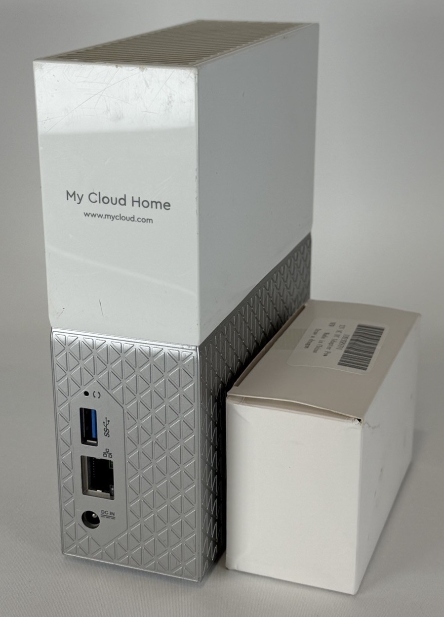 WD MY CLOUD HOME WDBVXC0040HWT-00 4TB W/ POWER CORD *TESTED & WORKING*