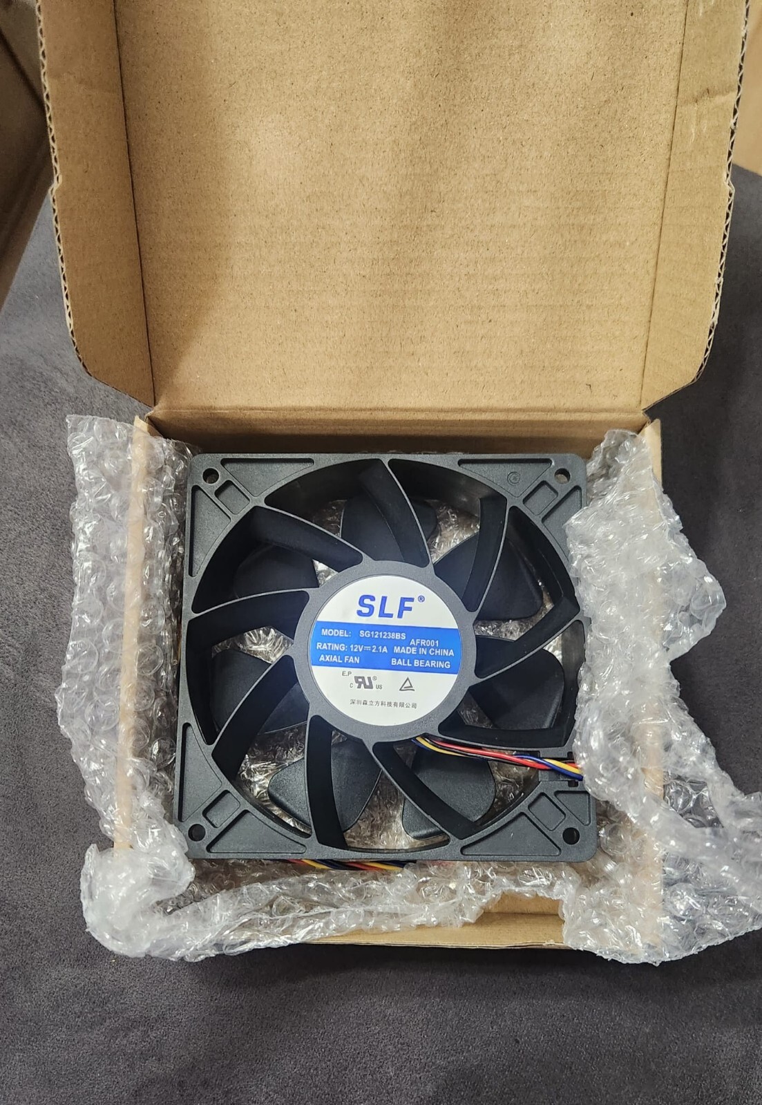 120mm Case Fan,Computer Case Fans Very Quiet Motor Computer Fan 120 mm(6) 