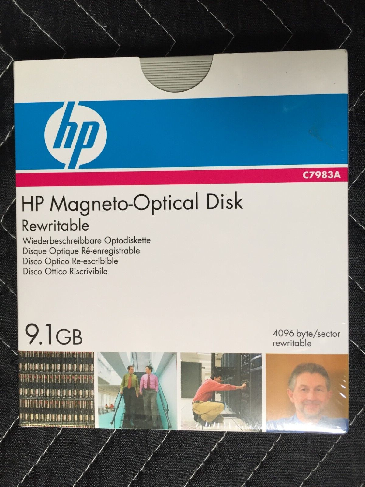 HP C7983A 9.1GB REWRITABLE MAGNETO OPTICAL DISK NEW SEALED