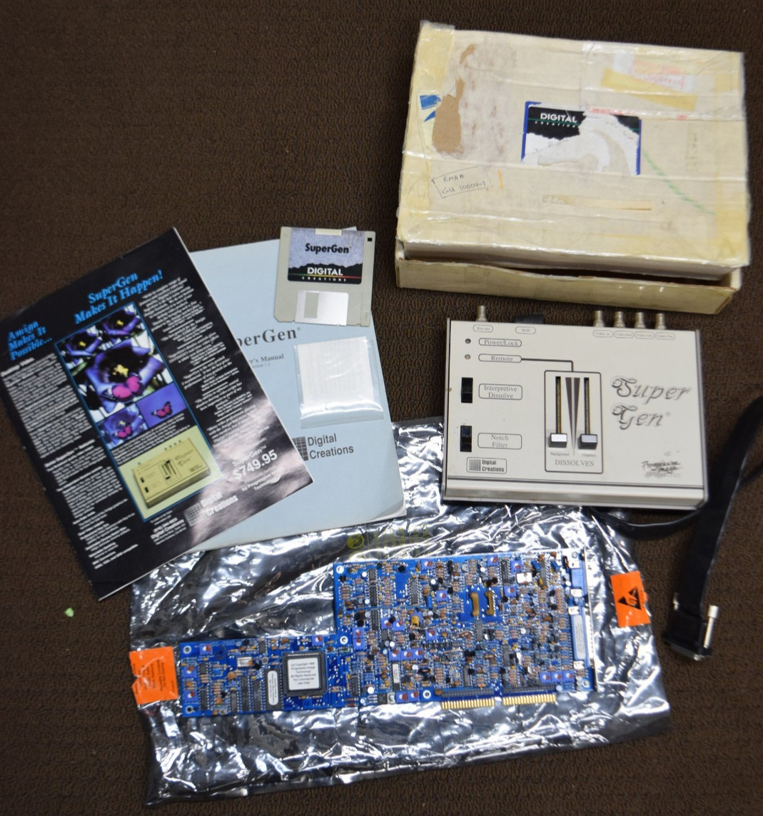 Digital Creations Super Gen SG-2000s Genlock for Commodore Amiga A2000