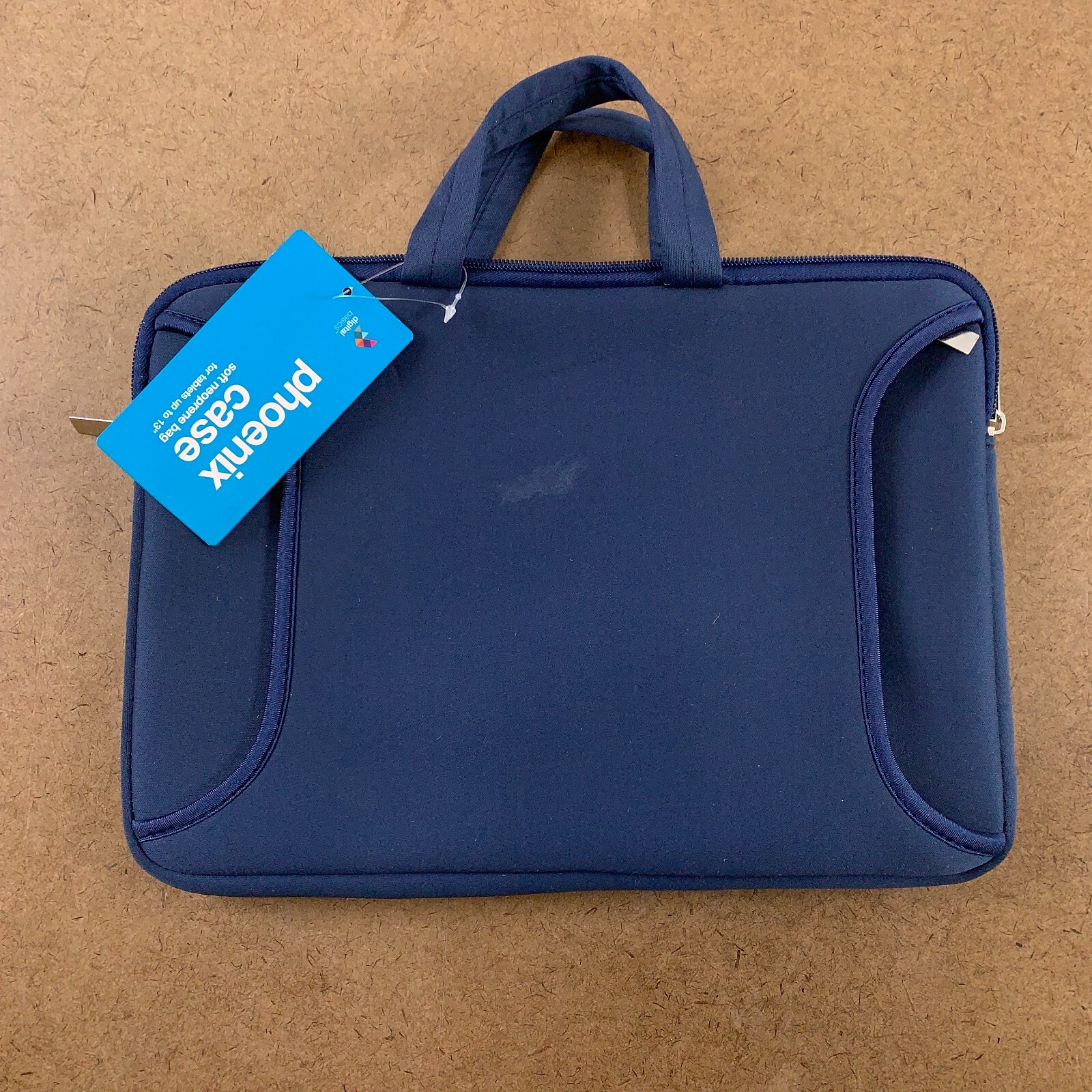 Digital Basics Sargasso Sea Blue Neoprene 13" Phoenix Carry Case for Tablets NWT