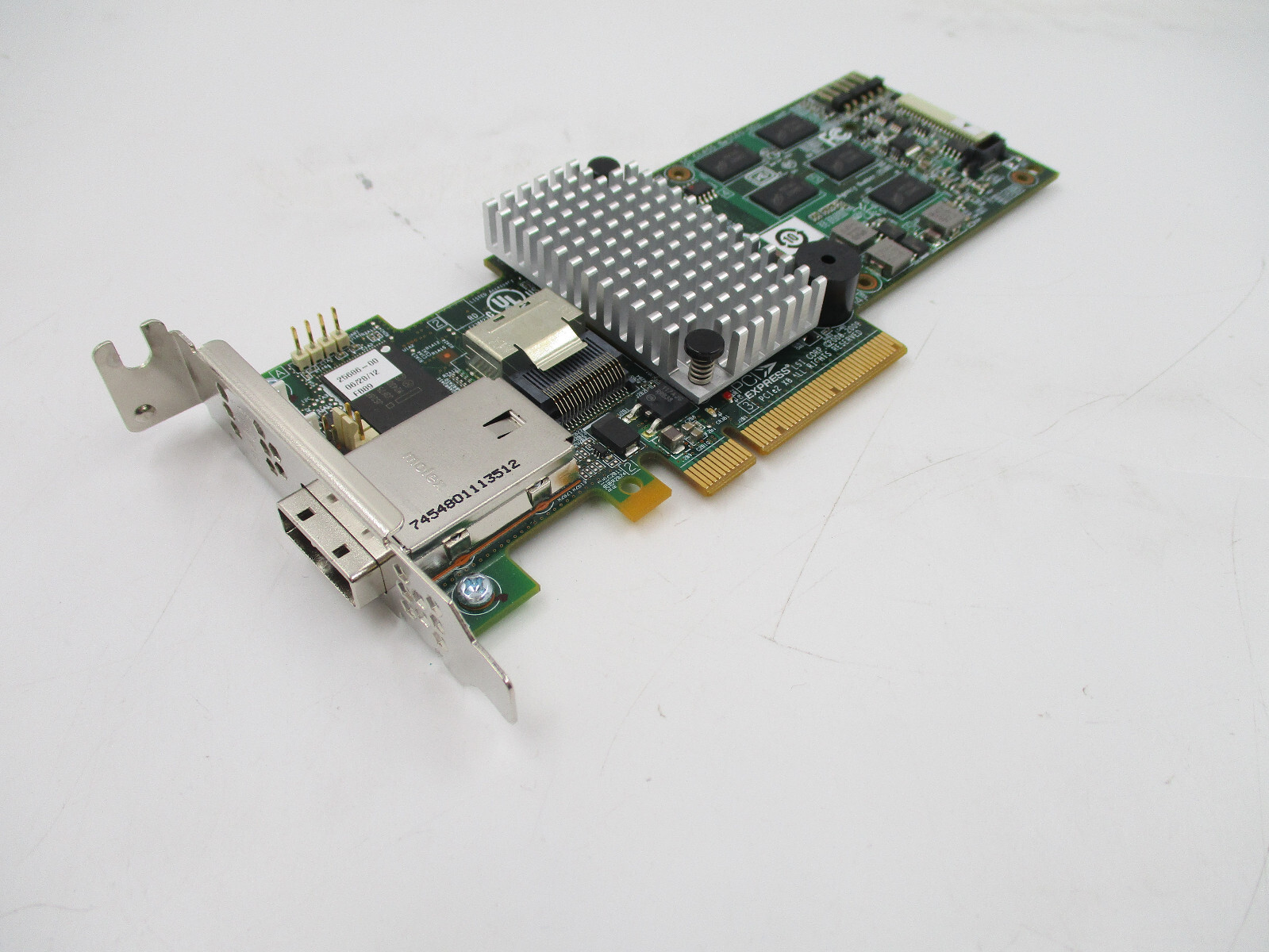 LSI MegaRAID 9280-4i4e 8-Port PCIe x8 SAS L/Profile RAID Card P/N: L3-25305-04B