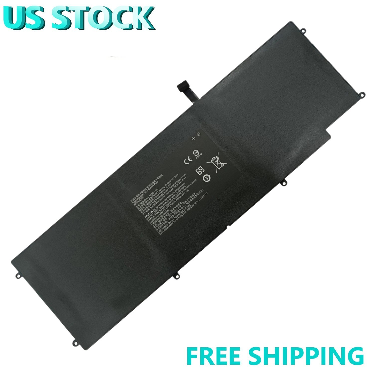 RC30-0196 RZ09-0196 53.6WH Battery for Razer Blade Stealth 2016 2017 3ICP4/92/80