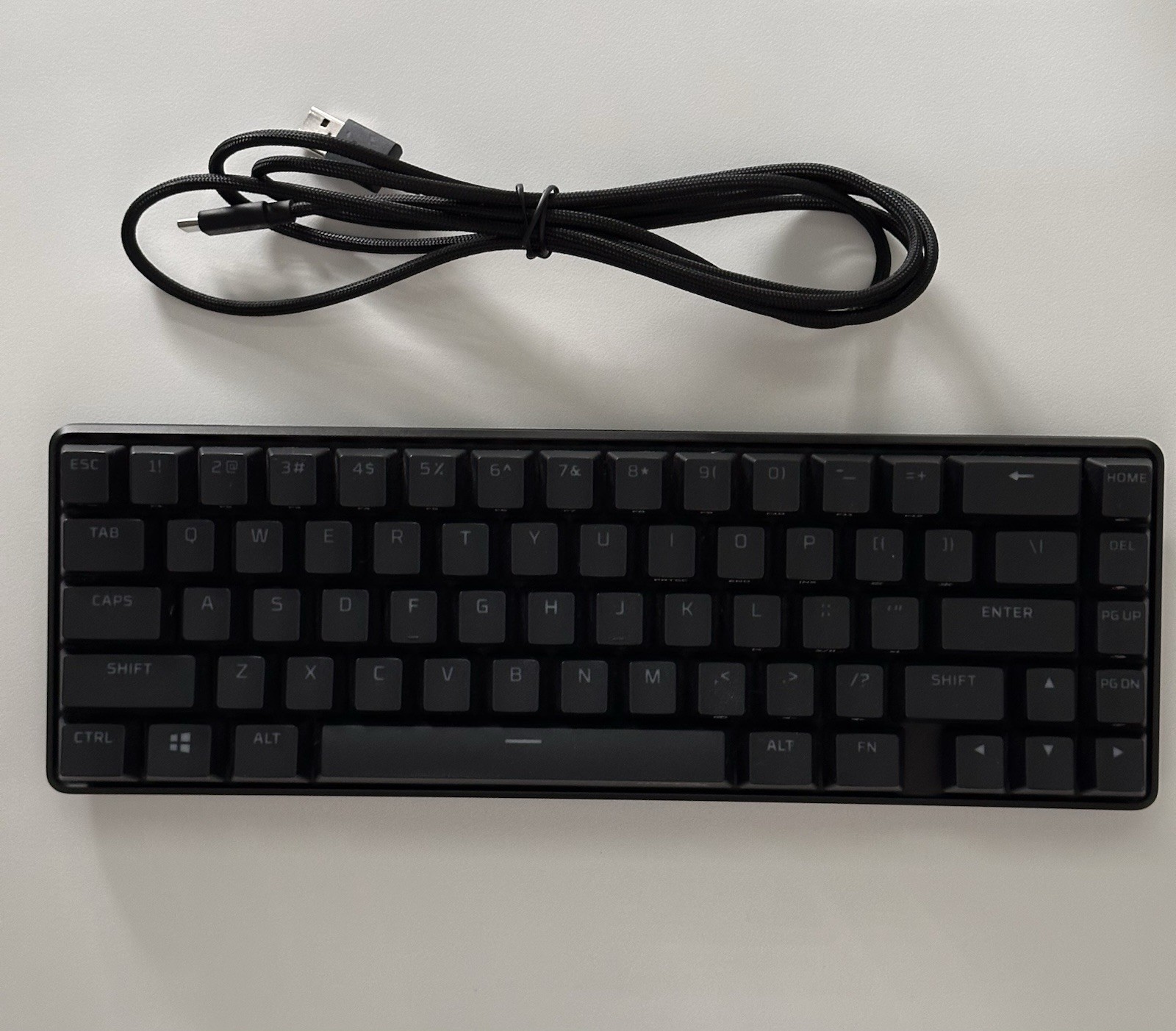 HyperX Alloy Origins 65 Mechanical RGB Keyboard PBT Keycaps RED Linear English