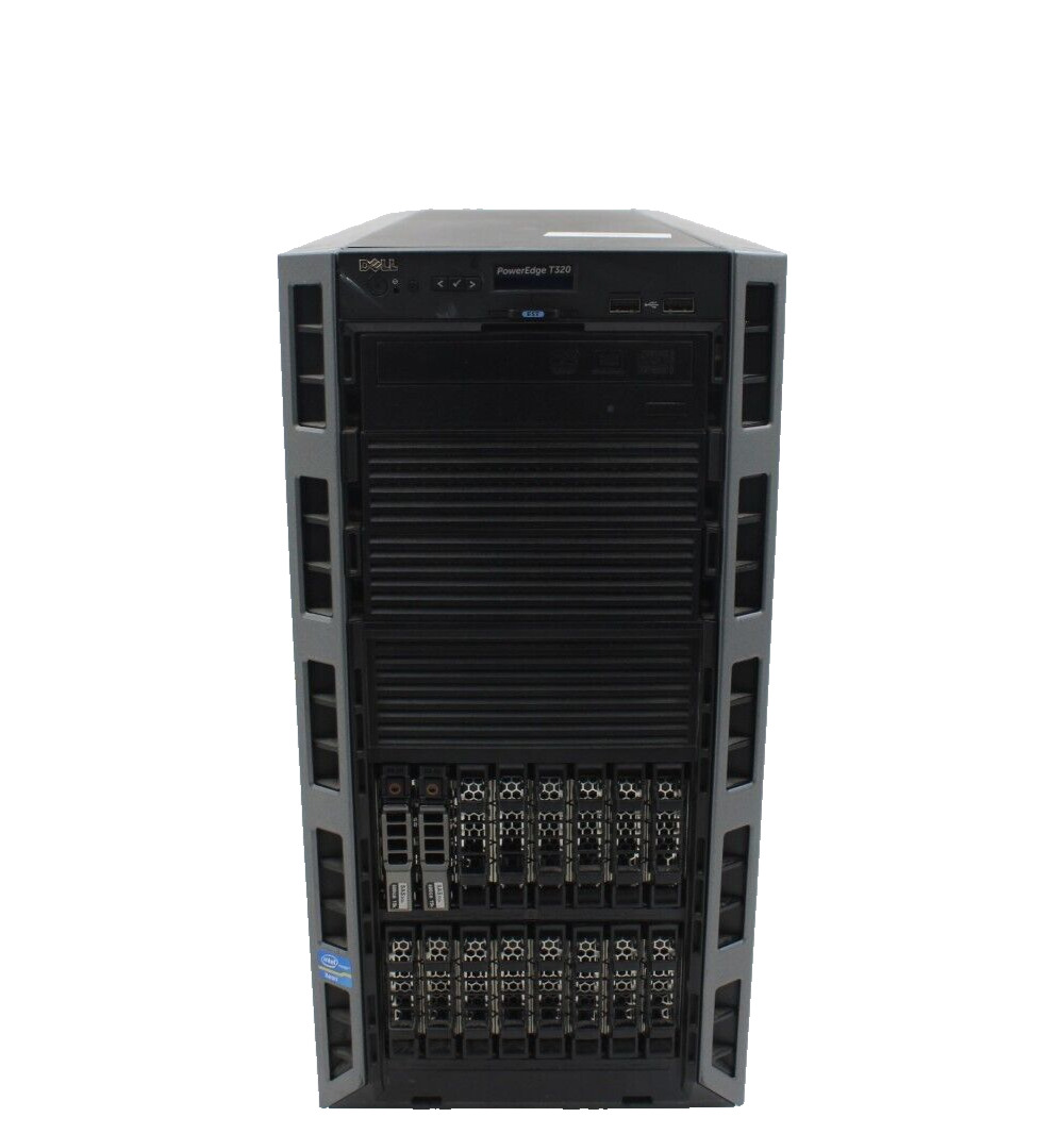Dell PowerEdge T320 1x Xeon E5-2403 1.80GHZ 32GB DDR3-1067HMZ 1x 495W PSU TESTED