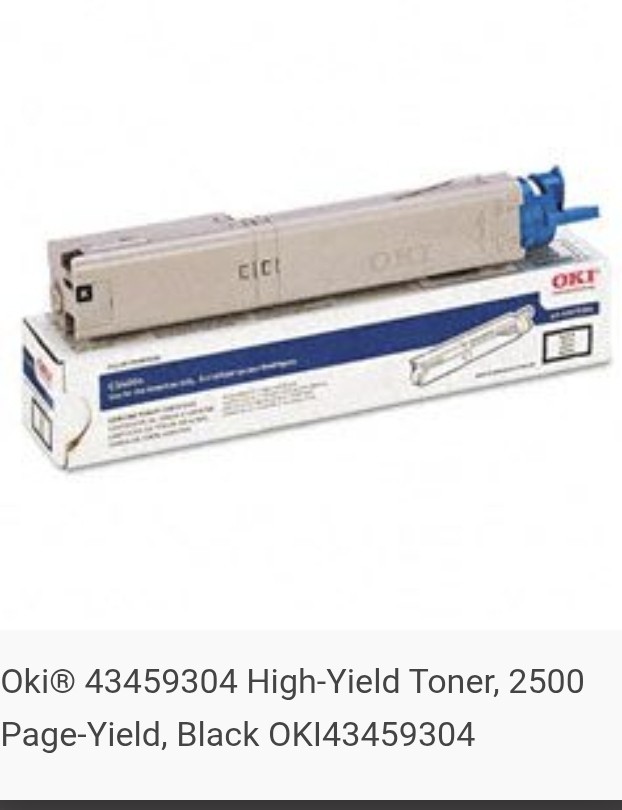 OKI 43459304 Original OKI High-Yield Toner Cartridge Black