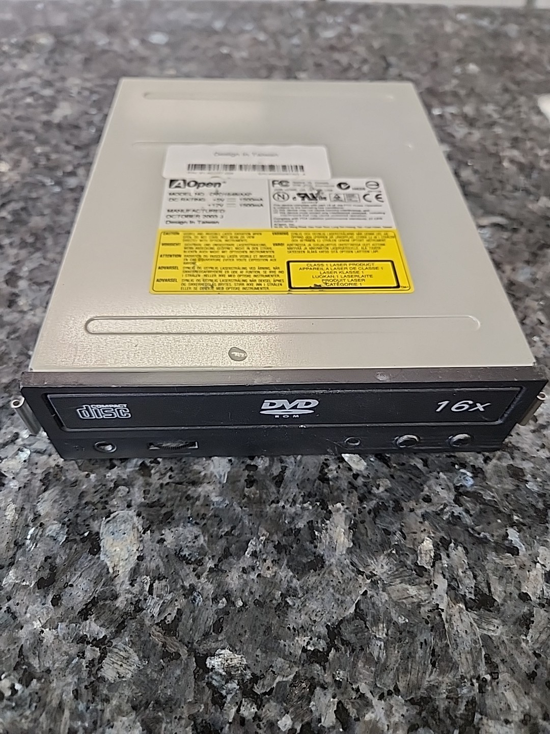 AOpen DVD1648/AAP DVD-ROM Drive