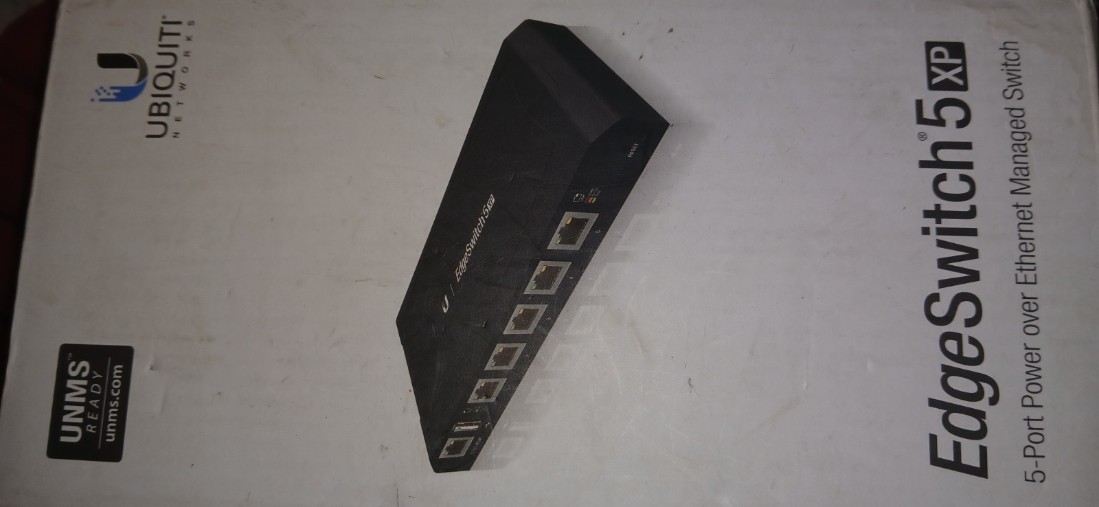 Ubiquiti Networks EdgeSwitch 5XP 5 Gigabit PoE Ports Ethernet Switch - Black
