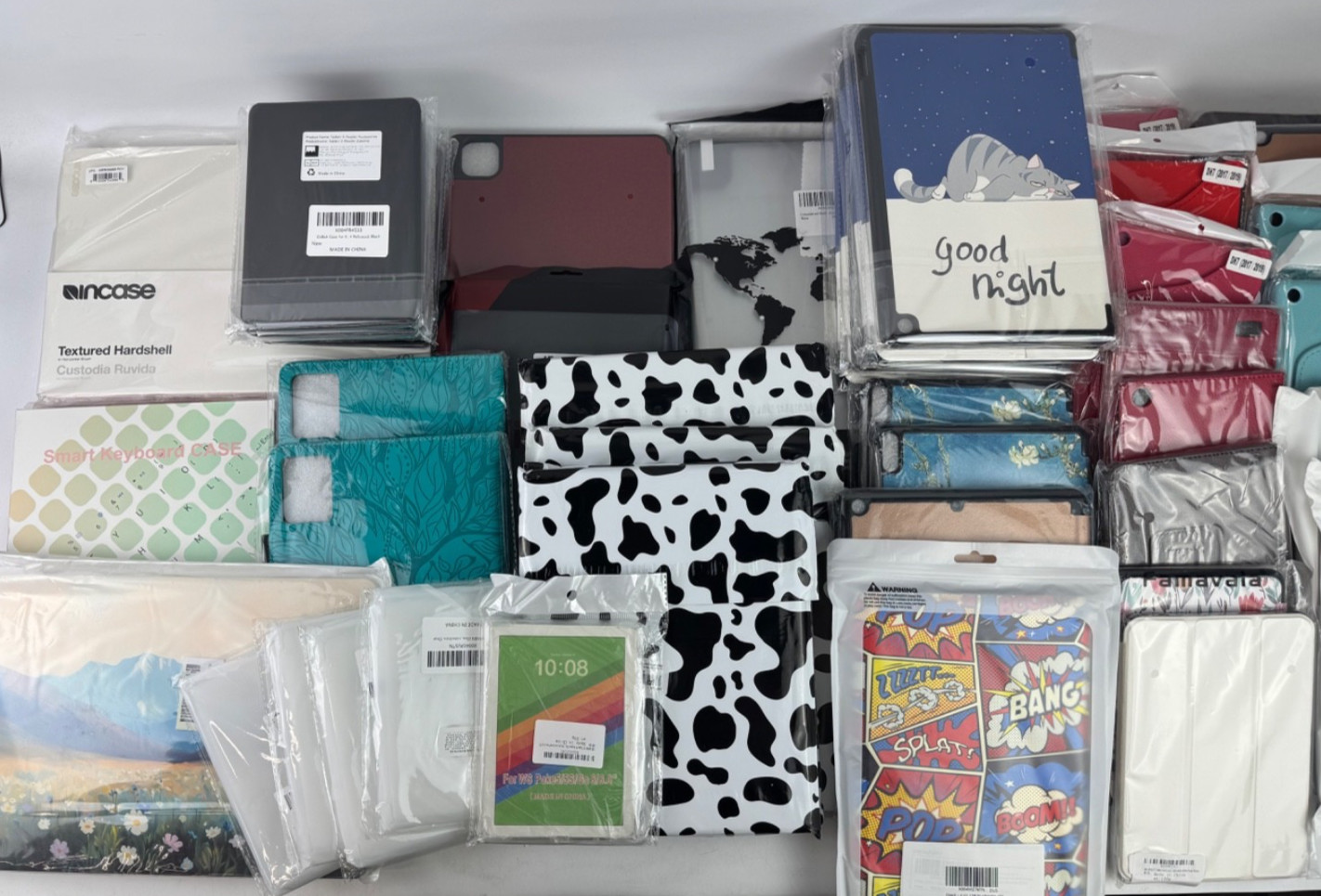 Tablet, iPad Case Wholesale Bulk 50 Pieces, Mixed Colors, Mixed Styles
