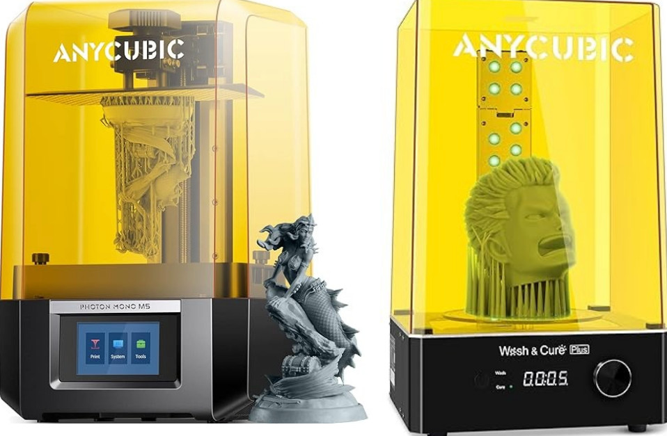 ANYCUBIC Photon Mono M5, 12K Resin 3D Printer with 10.1'' HD Monochrome Screen