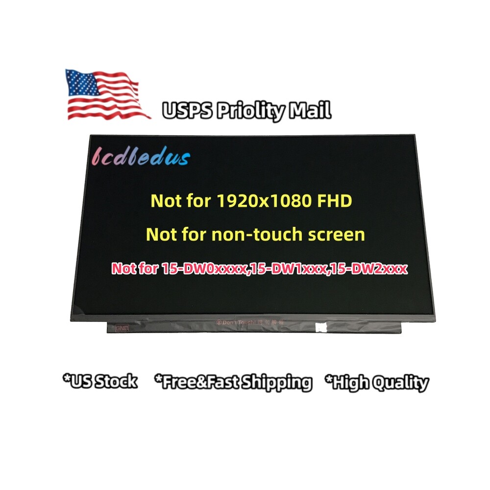 HD LCD Touch Screen For HP 15-DW3045CL 15-DW3048NR 15-DW3056CL 15-DW4145CL 40pin
