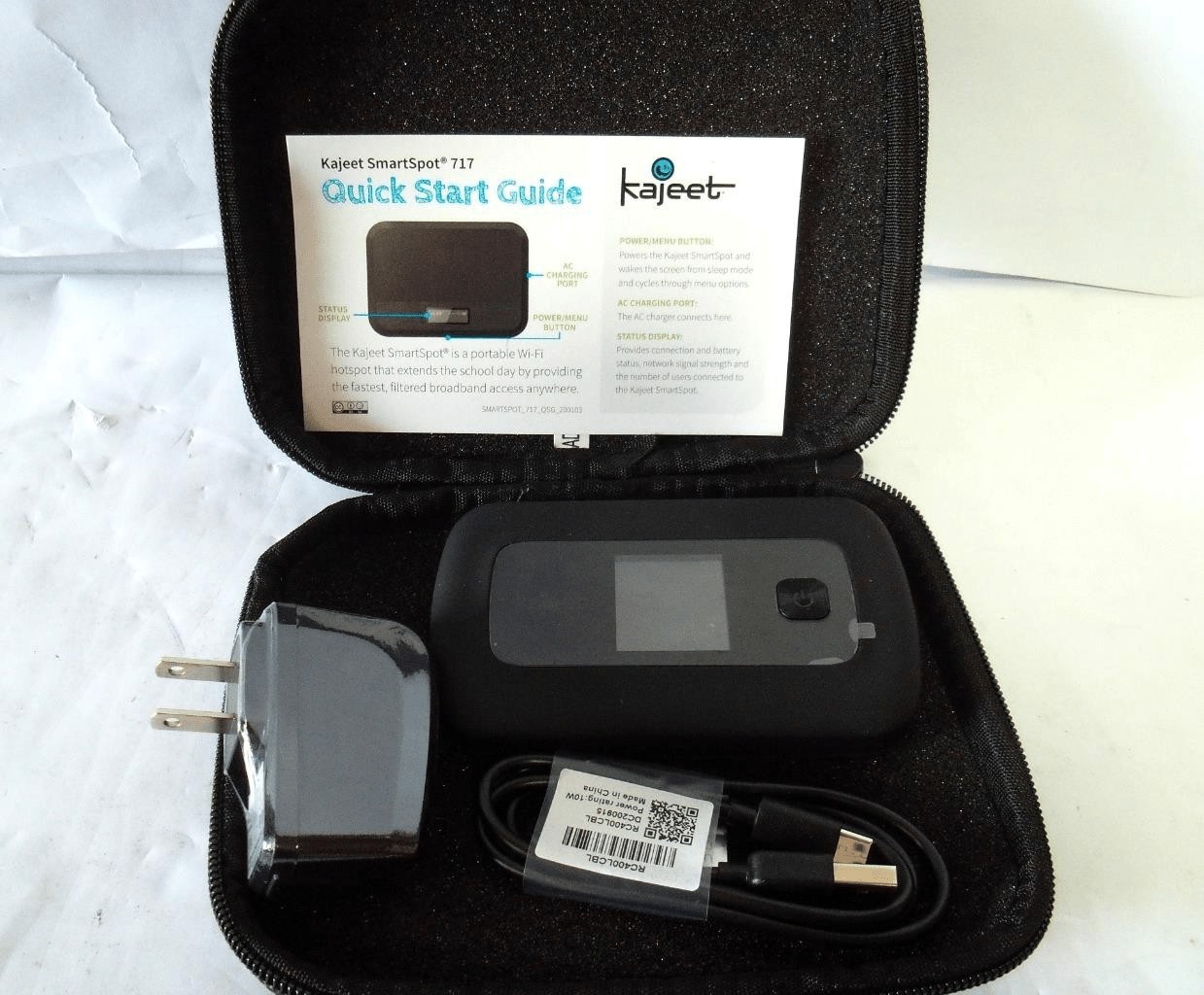 Kajeet RC400L SmartSpot Flashed with RayHunter IMSI tracker.