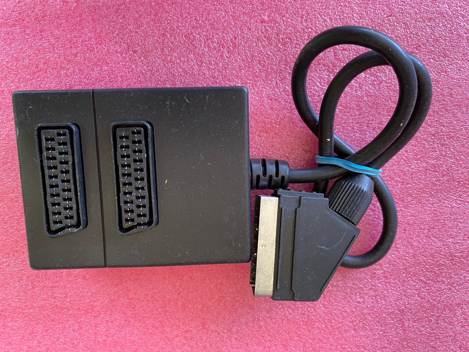 Commodore A500/A500+ 2-Way SCART Adapter SCART Splitter Cable