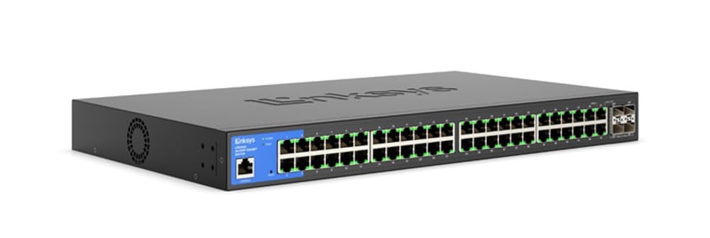 Linksys LGS352C 48-Port Managed Gigabit Ethernet Switch with 4 10G SFP+ Uplinks