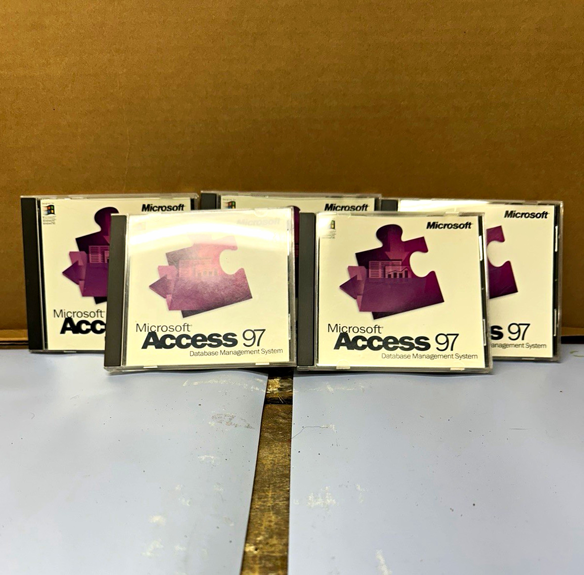 Microsoft Access 97 Database Management Systems Software Program CD