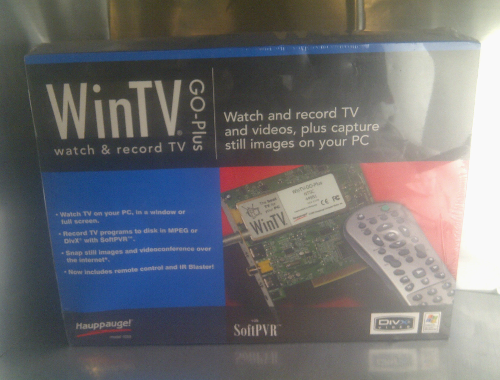 NIB WinTV-GO Plus Model 1033 video capture SEALED