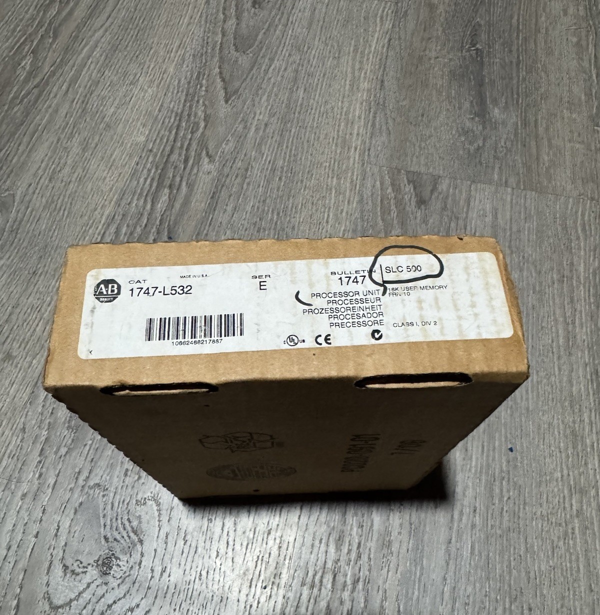 Surplus Open Allen Bradley 1747-L532 /E SLC 500 SLC 5/03 Controller USA Seller