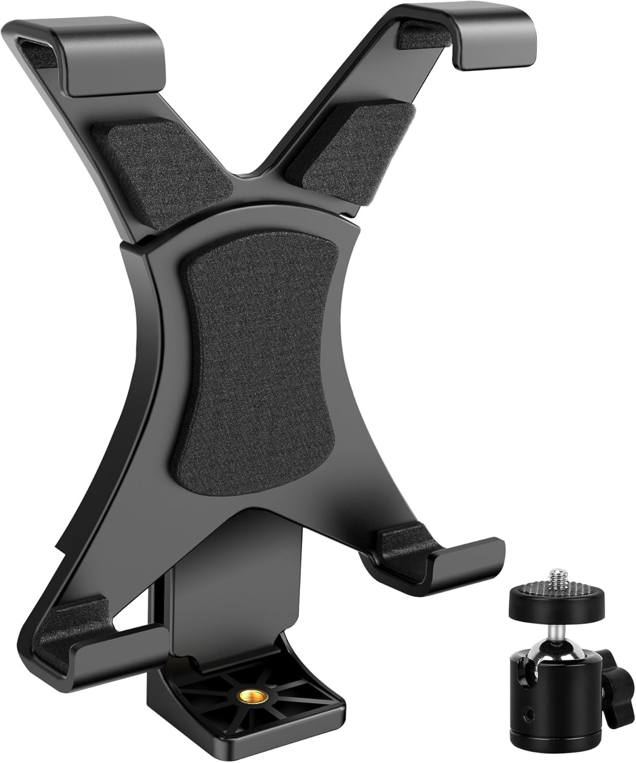Ipad Tripod Mount Adapter with 360° Rotatable Ball Head, Ipad