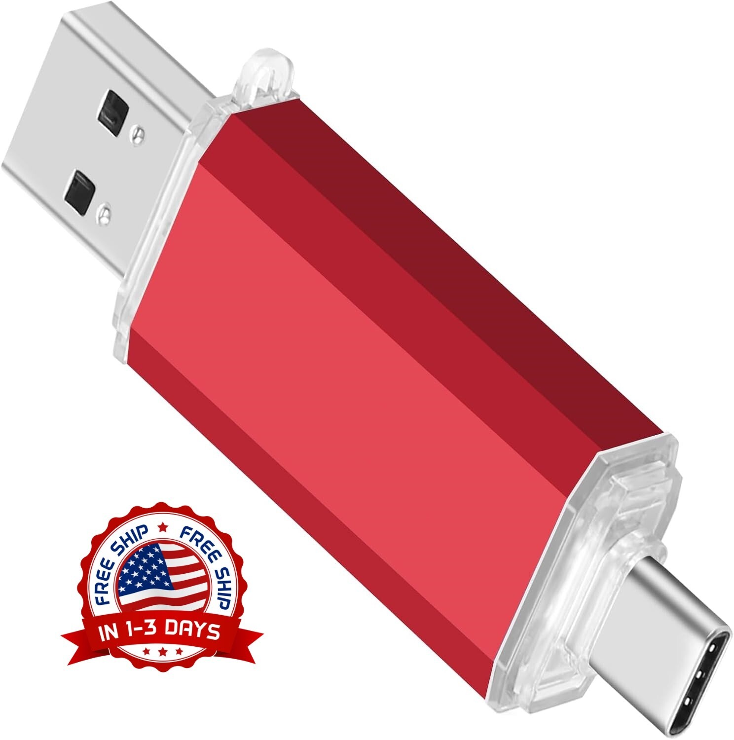 Unidad Flash Memoria USB 3.1/ USB-C Pendrive de Alta Velocidad para PC Teléfonos