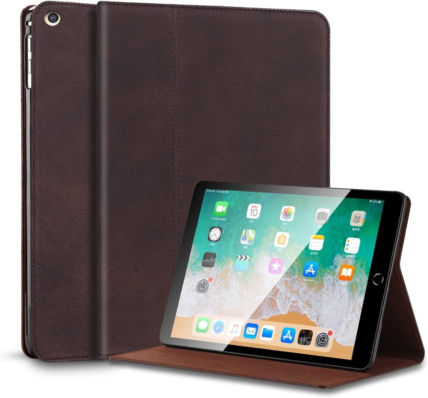 Gexmil Leather Case for iPad 10.2" Case 9th/8th/7th Sand Dark Brown. -  B25